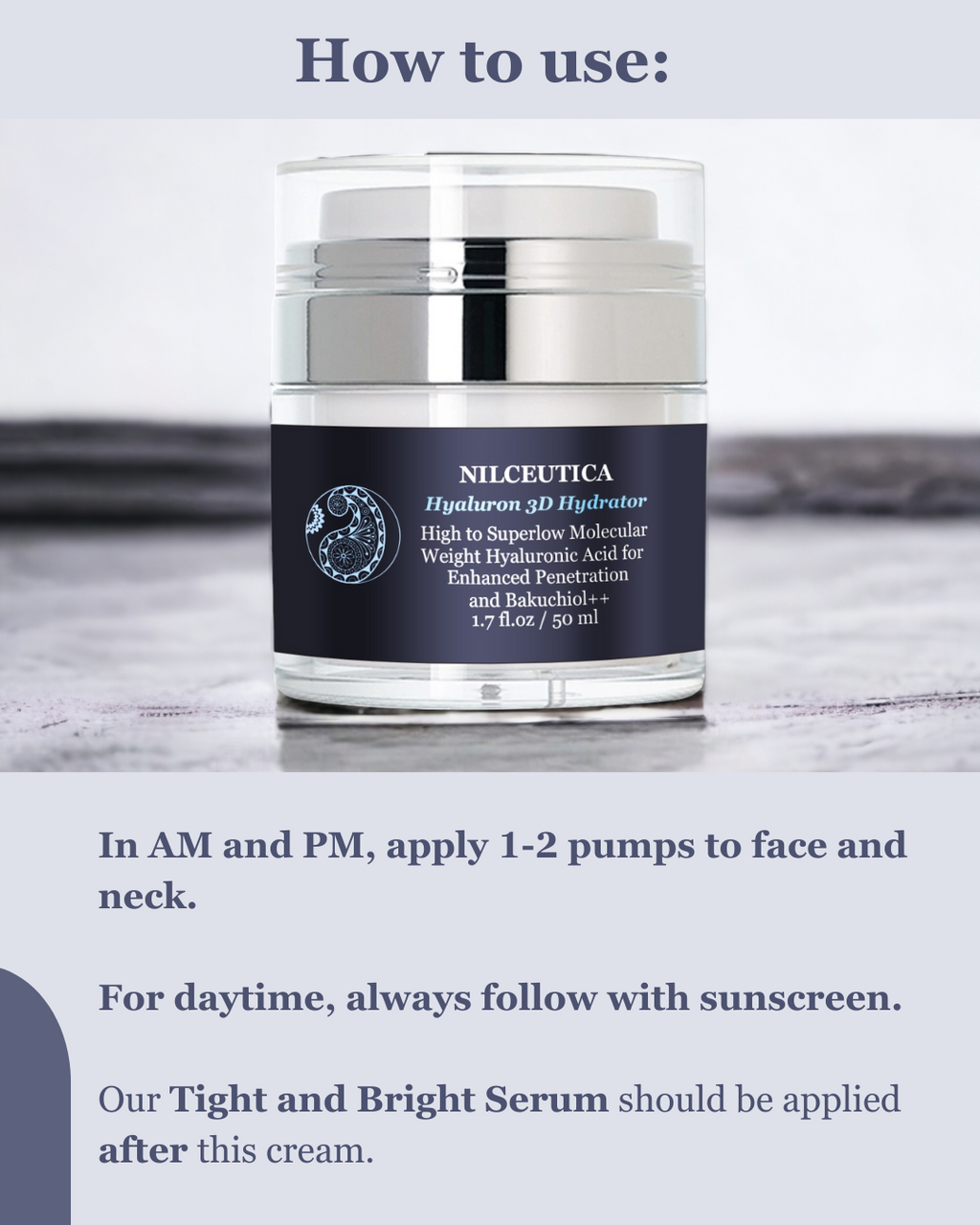 Hyaluron 3D Hydrator Face & Neck Cream-Serum